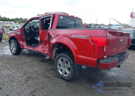 2019 Ford F-150 Lariat из США, поврежденный, VIN 1FTEW1E43KKC10895